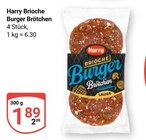Brioche Burger Brötchen Angebote von Harry bei GLOBUS Krefeld für 1,89 €