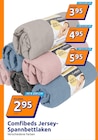 Jersey-Spannbettlaken 90 x 200 cm im Angebot bei Action in Heidenheim Jersey-Spannbettlaken 90 x 200 cm Angebote von Comfibeds bei Action Heidenheim für 2,95 €