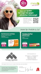 mea - meine apotheke Prospekt für Möglingen mit 4 Seiten mea - meine apotheke Prospekt für Möglingen: "Unsere Juli-Angebote", 4 Seiten, 01.07.2025 - 31.07.2025