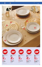 Offre Assiette dans le catalogue Super U du moment à la page 51