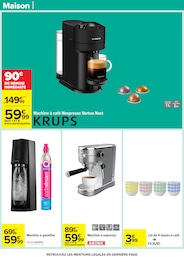 Offre Cafetière Électrique dans le catalogue Carrefour du moment à la page 96