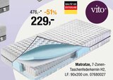 Matratze im Angebot bei Opti-Wohnwelt in Suhl Matratze Angebote von vito bei Opti-Wohnwelt Suhl für 229,00 €