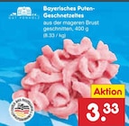 Bayerisches Puten-Geschnetzeltes im Netto Marken-Discount Prospekt Bayerisches Puten-Geschnetzeltes von Gut Ponholz im aktuellen Netto Marken-Discount Prospekt für 3,33 €