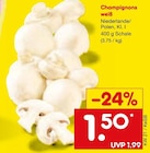 Champignons weiß Angebote bei Netto Marken-Discount Regensburg für 1,50 €