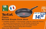 Pfanne B57006 Simple Cook Angebote von Tefal bei expert Passau für 14,99 €