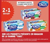 2+1 offert sur les produits présents en magasin de la gamme de la gamme 'Yaos' - Nestlé en promo chez E.Leclerc 2+1 offert sur les produits présents en magasin de la gamme de la gamme 'Yaos' - Nestlé dans le catalogue E.Leclerc