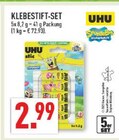 Klebestift-Set im Angebot bei Marktkauf in Recklinghausen Klebestift-Set Angebote von UHU bei Marktkauf Recklinghausen für 2,99 €