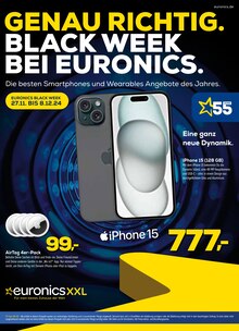 Smartphone im EURONICS Prospekt "GENAU RICHTIG. BLACK WEEK BEI EURONICS." mit 8 Seiten (Bremen)