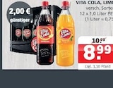 Cola im Angebot bei Getränke Quelle WVG in Bad Harzburg Cola Angebote von Vita bei Getränke Quelle WVG Bad Harzburg für 8,99 €