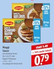 Sauce zu Geflügel oder Sauce zu Schweinebraten Angebote von Maggi bei famila Nordost Buchholz für 0,79 €