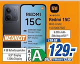 Smartphone Redmi 15C im Angebot bei expert in Gießen Smartphone Redmi 15C Angebote von Xiaomi bei expert Gießen für 129,00 €