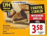 Nussecke im E center Prospekt Nussecke von SB-MARKTBÄCKEREI im aktuellen E center Prospekt für 1,19 €