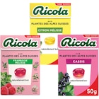 SUR TOUS LES BONBONS - RICOLA en promo chez Carrefour Franconville