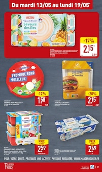Promotion Yaourt Brassé dans le prospectus Aldi, valable du 13/05/2025 au 19/05/2025 Promo Yaourt Brassé dans le catalogue Aldi du moment à la page 24