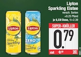 Zitrone Sparkling im EDEKA Prospekt Zitrone Sparkling von Lipton im aktuellen EDEKA Prospekt für 0,79 €