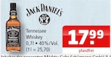 Tennessee Whiskey Angebote von Jack Daniel's bei Getränke Oase Beckum für 17,99 €