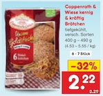 Kernig & Kräftig Brötchen im Angebot bei Netto Marken-Discount in Bremerhaven Kernig & Kräftig Brötchen Angebote von Coppenrath & Wiese bei Netto Marken-Discount Bremerhaven für 2,22 €