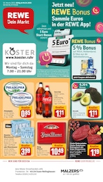 REWE Prospekt "Dein Markt" für Essen, 29 Seiten, 06.01.2025 - 11.01.2025