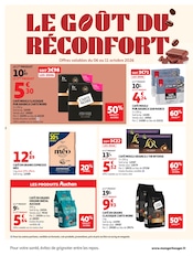 Promos Café Moulu dans le catalogue "LE GOÛT DU RÉCONFORT" de Auchan Supermarché Café Moulu en promo dans le catalogue Auchan Supermarché à la page 2