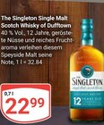 Aktuelles Single Malt Scotch Whisky of Dufftown Angebot bei GLOBUS in Leipzig ab 22,99 €