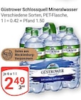 GLOBUS - Mineralwasser Angebot im Prospekt Mineralwasser bei GLOBUS im Prospekt "" für 2,49 €