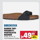 Damen Tief-Fußbett-Pantolette Madrid im Angebot bei Marktkauf in Aalen Damen Tief-Fußbett-Pantolette Madrid Angebote von Birkenstock bei Marktkauf Aalen für 49,99 €