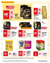 Offre Dosettes Café dans le catalogue Auchan Hypermarché du moment à la page 30