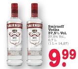 Vodka Angebote von Smirnoff bei E center Dreieich für 9,99 €
