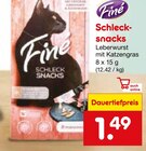 Aktuelle Katzenfutter Angebote bei Netto Marken-Discount in Moers Aktuelles Schlecks-snacks Angebot bei Netto Marken-Discount in Moers ab 1,49 €