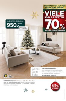 Couch im aktuellen Kabs Prospekt (Lübeck) Couch im Kabs Prospekt "SOFA SPECIAL" mit 10 Seiten (Lübeck)