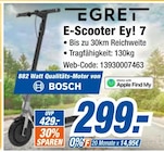 Aktuelles E-Scooter Ey! 7 Angebot bei expert in Köln ab 299,00 €