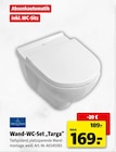Wand-WC-Set „Targa“ im Hagebaumarkt Prospekt Wand-WC-Set „Targa“ von Villeroy & Boch im aktuellen Hagebaumarkt Prospekt für 169,00 €