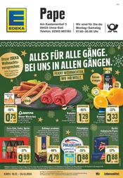 Aktueller EDEKA Prospekt mit Coca Cola, "Aktuelle Angebote", Seite 1