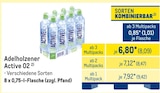 Active 02 von Adelholzener im aktuellen METRO Prospekt