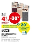Mi-chaussettes femme - DIM en promo chez Super U Mi-chaussettes femme - DIM dans le catalogue Super U