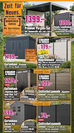Gartenhaus Angebot im aktuellen Hornbach Prospekt auf Seite 6