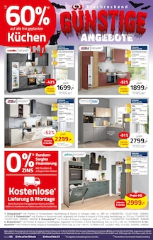 Küche im aktuellen ROLLER Prospekt (Kiel) Küche im ROLLER Prospekt "Erschreckend günstige Angebote" mit 16 Seiten (Kiel)
