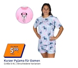Kurzer Pyjama für Damen im aktuellen Action Prospekt für 5,99 €