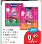 Cat-Stick Mini Katzensnack von Vitakraft im aktuellen budni Prospekt