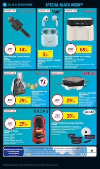 Promotion Moulinex dans le prospectus Intermarché Super, valable du 18/11/2025 au 30/11/2025 Promo Moulinex dans le catalogue Intermarché Super du moment à la page 32