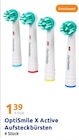 X Active Aufsteckbürsten bei Action im Dinkelsbühl Prospekt für 1,39 €