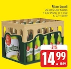 EDEKA Rechenberg-Bienenmühle - Pilsner Urquell Angebot im Prospekt Pilsner Urquell bei EDEKA im Rechenberg-Bienenmühle Prospekt für 14,99 €