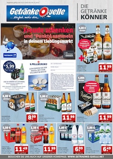 Aktueller Getränke Quelle WVG Prospekt "...einfach mehr drin" Seite 1 von 6 Seiten für Haldensleben