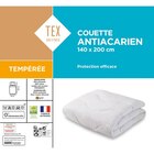 Couette "Anti-acarien" - TEX HOME - Carrefour à Clichy-sous-Bois Couette "Anti-acarien" - TEX HOME en promo chez Carrefour Clichy-sous-Bois à 34,99 €