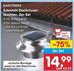 Edelstahl Dachrinnenleuchten Angebote von EASYmaxx bei Netto Marken-Discount Reutlingen für 14,99 €
