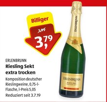 ALDI SÜD Sindelfingen - Riesling Sekt extra trocken Riesling Sekt extra trocken Angebot bei ALDI SÜD Sindelfingen im Prospekt "Meine Woche"