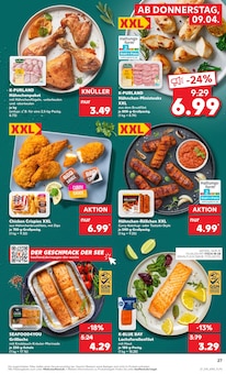 Lachs im aktuellen Kaufland Prospekt (Dresden) Lachs im Kaufland Prospekt "Aktuelle Angebote" mit 58 Seiten (Dresden)