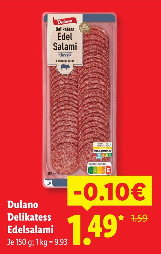 Delikatess Edelsalami