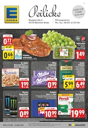 EDEKA Prospekt für Bünde: "Aktuelle Angebote", 24 Seiten, 03.08.2026 - 08.08.2026