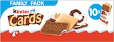 Biscuits Cards 2x10 Lait et Cacao - Kinder - Intermarché à Poitiers Biscuits Cards 2x10 Lait et Cacao - Kinder en promo chez Intermarché Poitiers à 1,87 €